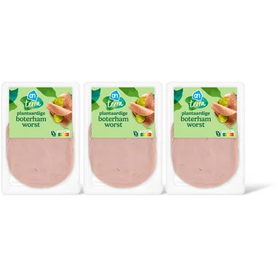 AH Terra Plantaardige boterhamworst 3-pack