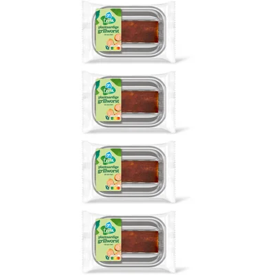 AH Terra Plantaardige grillworst stuk 4-pack