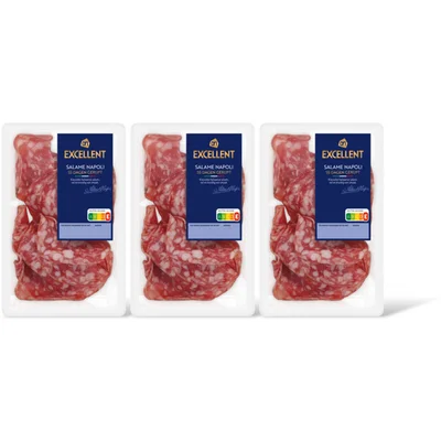 AH Excellent Salame Napoli 3-pack