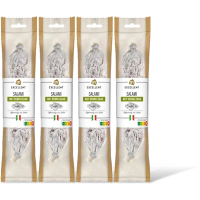 AH Excellent Salami met venkelzaad 4-pack