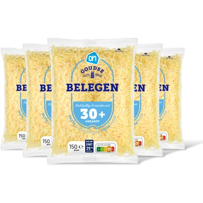 AH Goudse belegen 30+ geraspt 5-pack