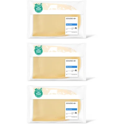 AH Goudse belegen 48+ plakken 3-pack