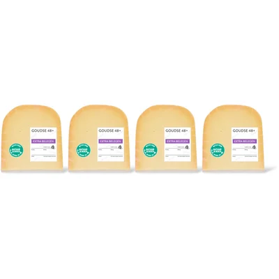 AH Goudse extra belegen 48+ stuk 4-pack