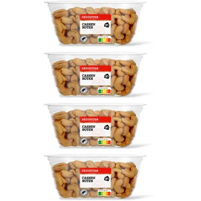 AH Cashewnoten gezouten 4-pack