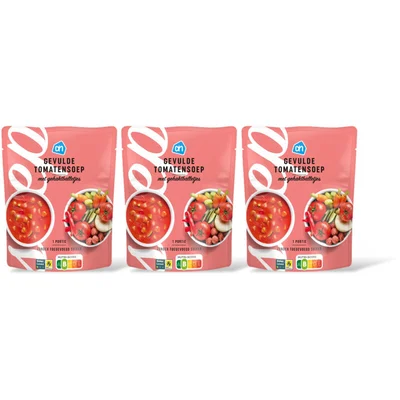 AH Gevulde tomatensoep gehaktballetjes 3-pk