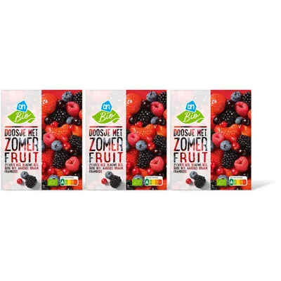 AH Biologisch Doosje met zomerfruit 3 pack