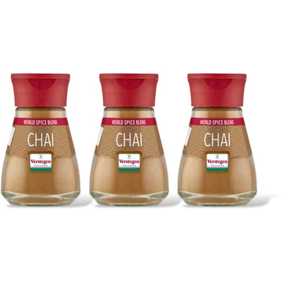 Verstegen World spice blend chai kruidenmix 3-pack