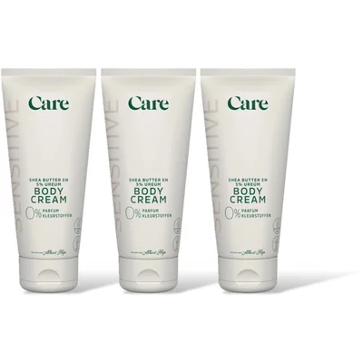 Care Sensitive body cream 3-pack