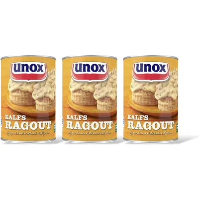 Unox Kalf ragout 3-pack