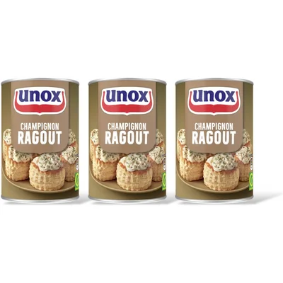 Unox Ragout champignon 3-pack