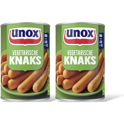 Unox Vegetarische knaks 2-pack