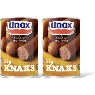 Unox Kip knaks 2-pack
