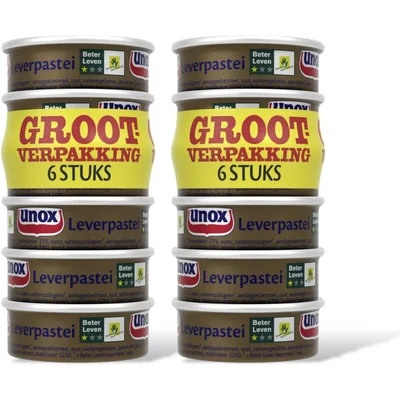Unox Leverpastei 12-pack
