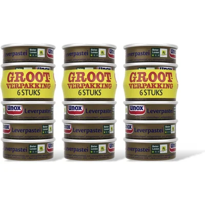 Unox Leverpastei 18-pack