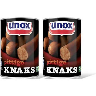Unox Pittige knaks 2-pack