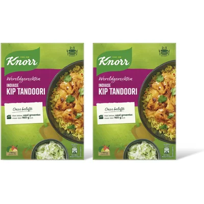 Knorr Indiase kip tandoori 2-pack