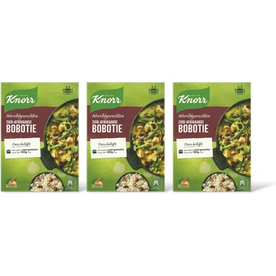 Knorr Zuid-Afrikaanse bobotie 3-pack