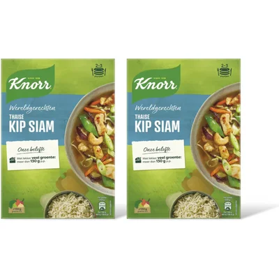 Knorr Wereldgerechten Thaise kip siam 2-pack