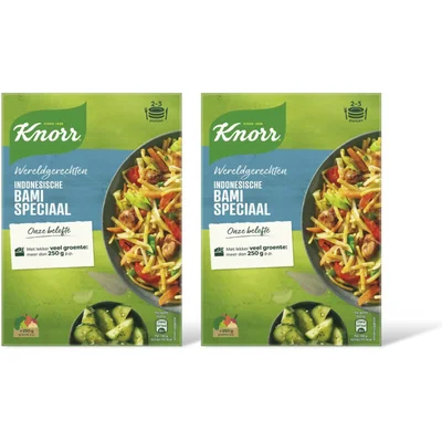 Knorr Wereldgerechten Indonesische bami 2-pack
