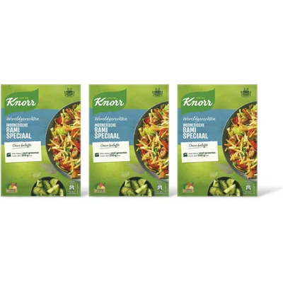 Knorr Wereldgerechten Indonesische bami 3-pack