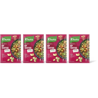 Knorr Maaltijdmix kip teriyaki 4-pack