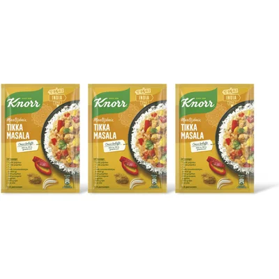 Knorr Maaltijdmix tikka masala 3-pack