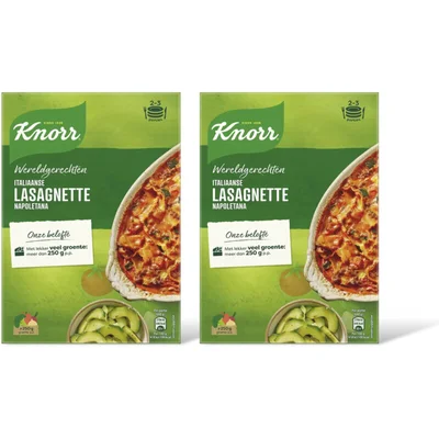 Knorr Lasagnette napoletana 2-pack