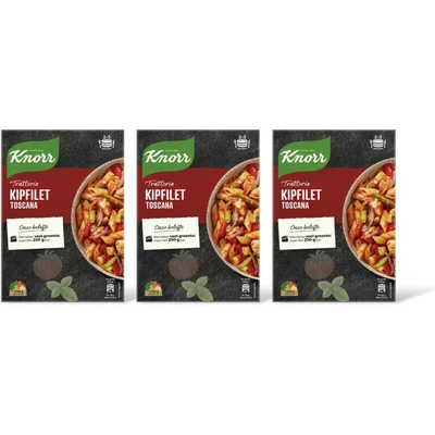 Knorr Tratorria kipfilet Toscana 3-pack