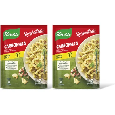 Knorr Spaghetteria carbonara 2-pack