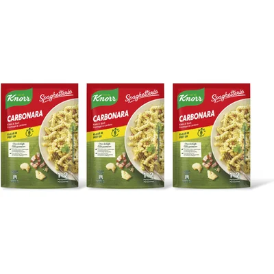 Knorr Spaghetteria carbonara 3-pack