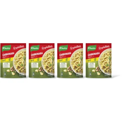 Knorr Spaghetteria carbonara 4-pack