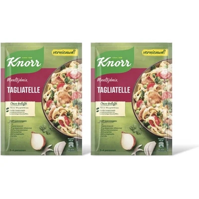 Knorr Maaltijdmix tagliatelle 2-pack
