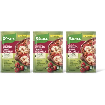 Knorr Ovenpasta tomaat mozzarella 3-pack