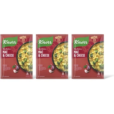 Knorr Maaltijdmix mac & cheese 3-pack