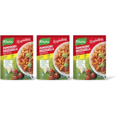 Knorr Spaghetteria pomodoro mozzarella 3-pack
