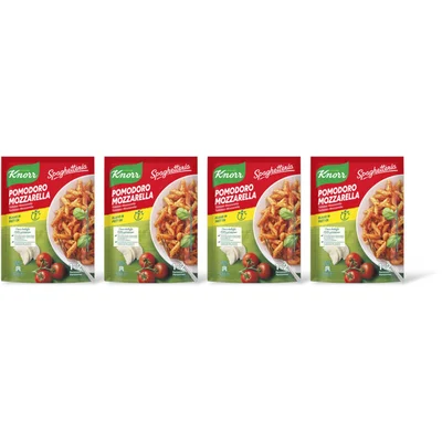 Knorr Spaghetteria pomodoro mozzarella 4-pack