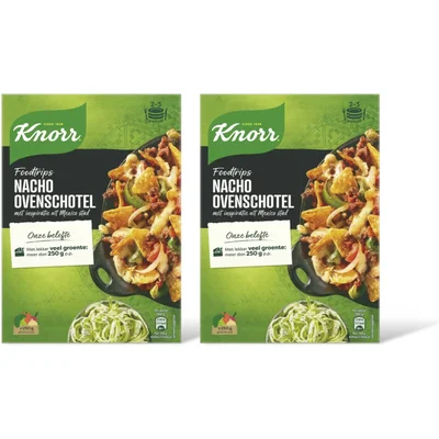 Knorr Foodtrips nacho ovenschotel 2-pack