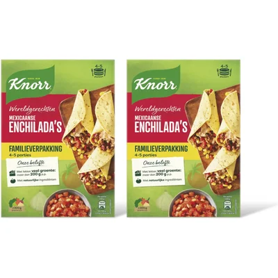Knorr Mexicaanse enchiladas xl 2-pack