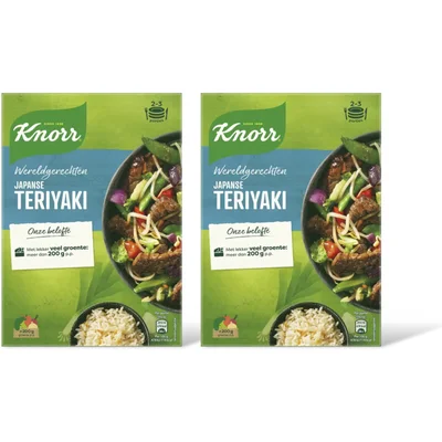 Knorr Wereldgerechten Japanse teriyaki 2-pack