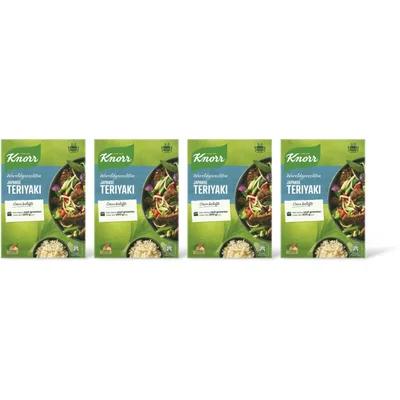 Knorr Wereldgerechten Japanse teriyaki 4-pack