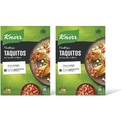 Knorr Foodtrips taquitos 2-pack