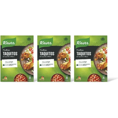Knorr Foodtrips taquitos 3-pack