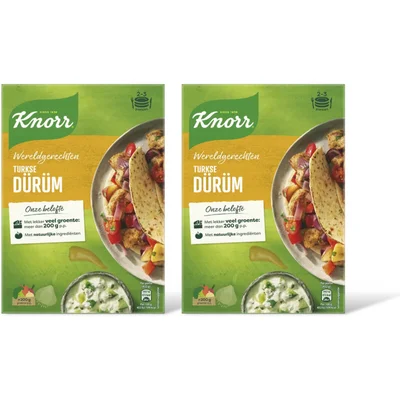 Knorr Wereldgerechten Turkse dürüm 2-pack