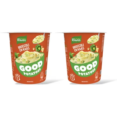 Knorr Good potatoes broccoli en kaas 2-pack
