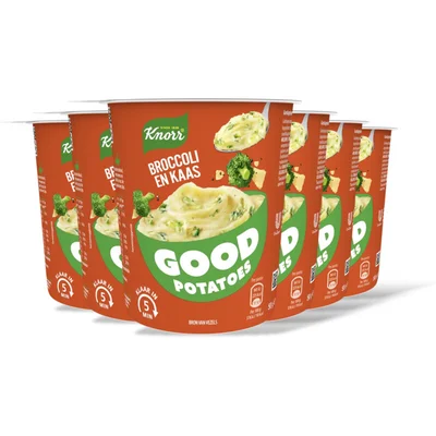 Knorr Good potatoes broccoli en kaas 6-pack