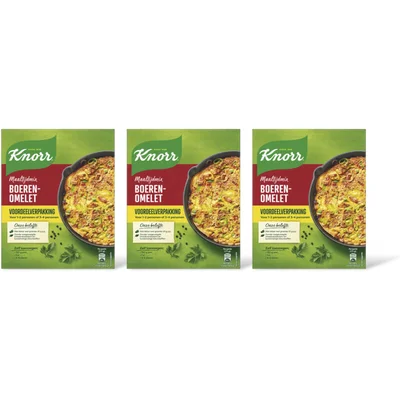 Knorr Maaltijdmix boerenomelet 3-pack