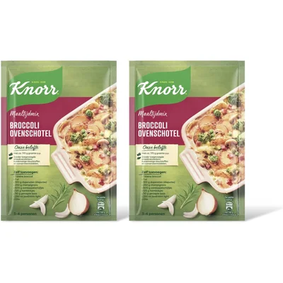 Knorr Maaltijdmix broccoli ovenschotel 2-pack