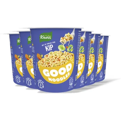 Knorr Good noodles kip 6pack