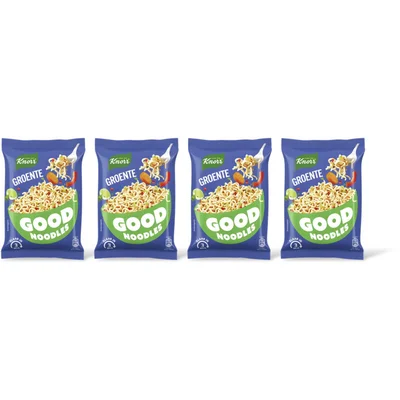 Knorr Good noodles groente 4-pack