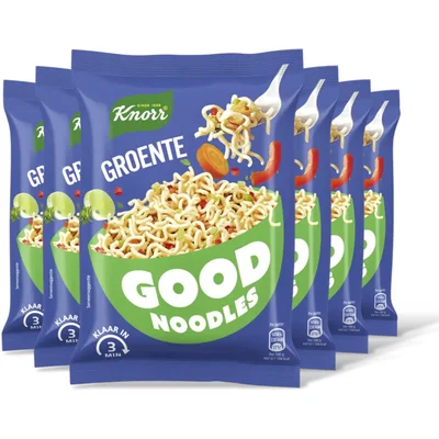 Knorr Good noodles groente 6-pack